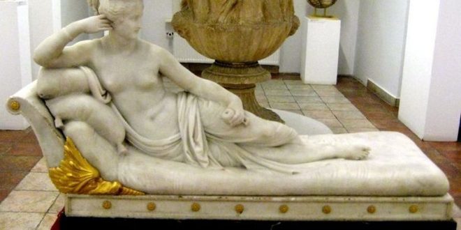 Paulina Bonaparte tallada por Antonio Canova