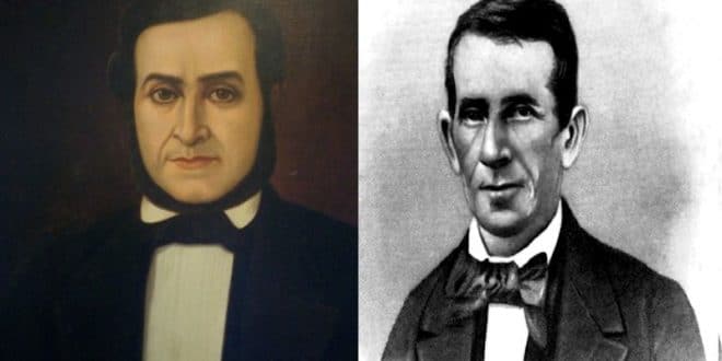 Juanito Mora y el General Cañas