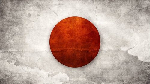 Bandera Japón