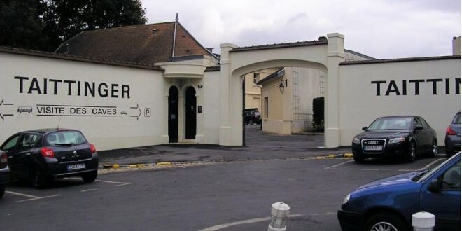 Casa Champagne Taittinger. WikiCommons