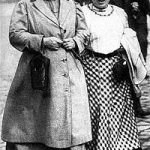 Clara Zetkin y Rosa Luxemburg en 1910