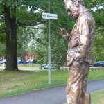 Estatua de Willy Brandt en Estocolmo. WikiCommons