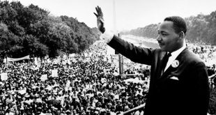 Martin Luther King en la Marcha sobre Washington D.C. Por los Derechos Civiles 28 de agosto de 1963. WikiCommons