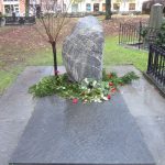 Tumba de Olof Palme en el cmenterio Adolf Fredrik en el centro de Estocolmo. WikiCommons