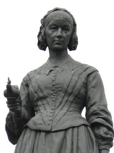 Estatua de Florence Nightingale, Waterloo Place, Londres. WikiCommons