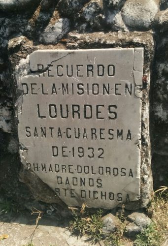 Cruce en Lourdes de Montes de Oca