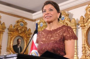 Discurso Laura Chinchilla Miranda en develación retrato Salón de Expresidentes