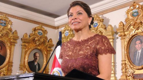 Discurso Laura Chinchilla Miranda en develación retrato Salón de Expresidentes