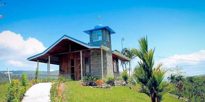 El templo inspirado en Súper Man