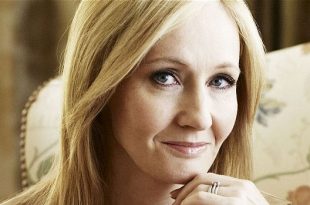La escritora J. K. Rowling