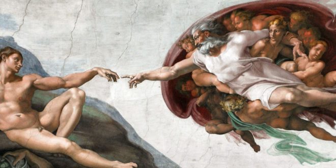 «La creación de Adán» (1511): el famoso fresco de Miguel Ángel en el techo de la Capilla Sixtina