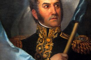 El retrato más canónico de José de San Martín (ilustración)