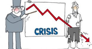 Se hunde en la crisis