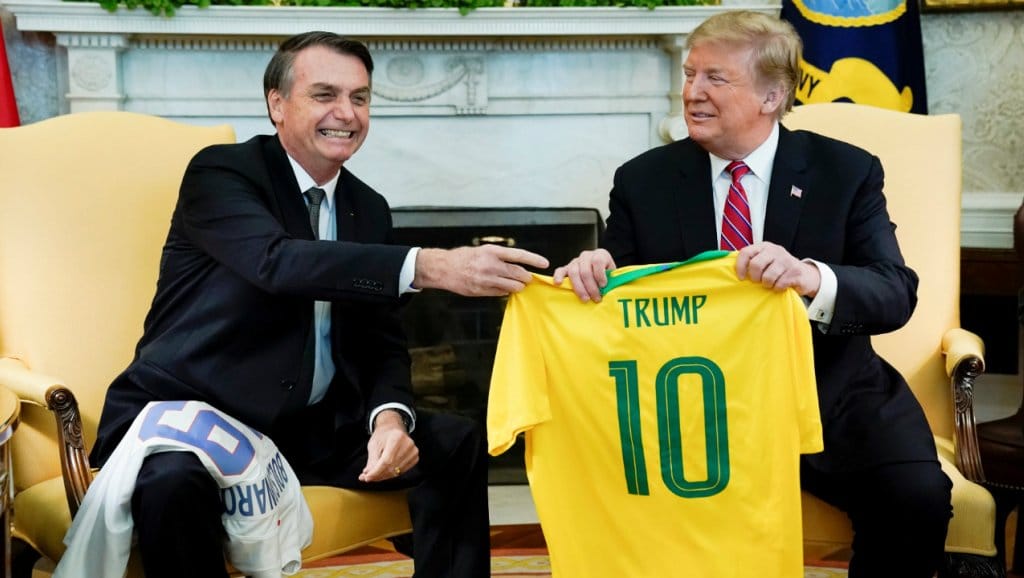 Trump y Bolsonaro, un solo corazón