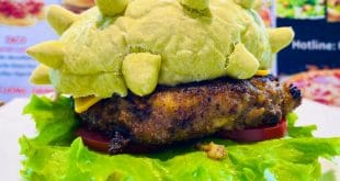 La famosa "hamburguesa corona" de un chef vietnamita