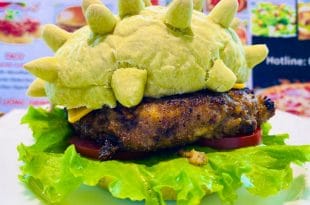 La famosa "hamburguesa corona" de un chef vietnamita