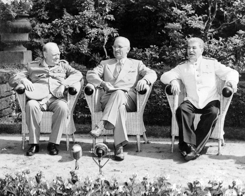 Churchill, Truman, Stalin: Potsdam rememora la Conferencia de 1945