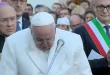 El Papa Francusco participa en el homenaje a la Estatua de la Inmaculada en la Plaza de España de Roma el 08 diciembre 2022. Captura de vídeo
