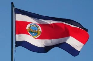 Bandera Costa Rica