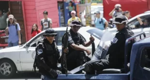 Policía nicaragüense