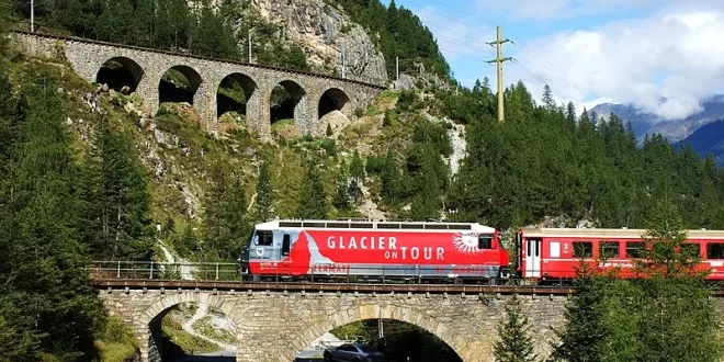 Tren Albula-Bernina